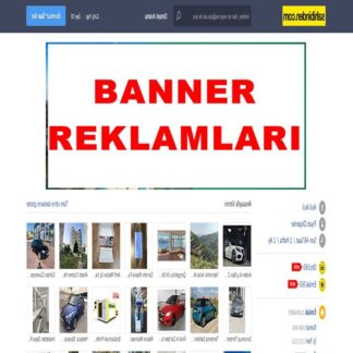 Sitelerde Banner Reklamları Verin. İnternet Sayfanızın Reklamını Yapın